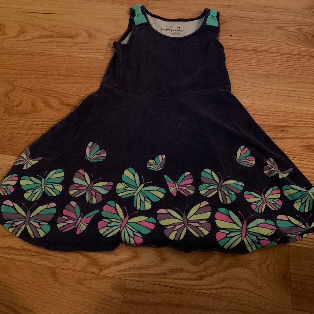 Butterfly spring and summer dress